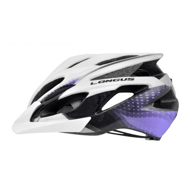 Купить Шлем Longus LASS InMold фиолетов, разм S/M 52-58см